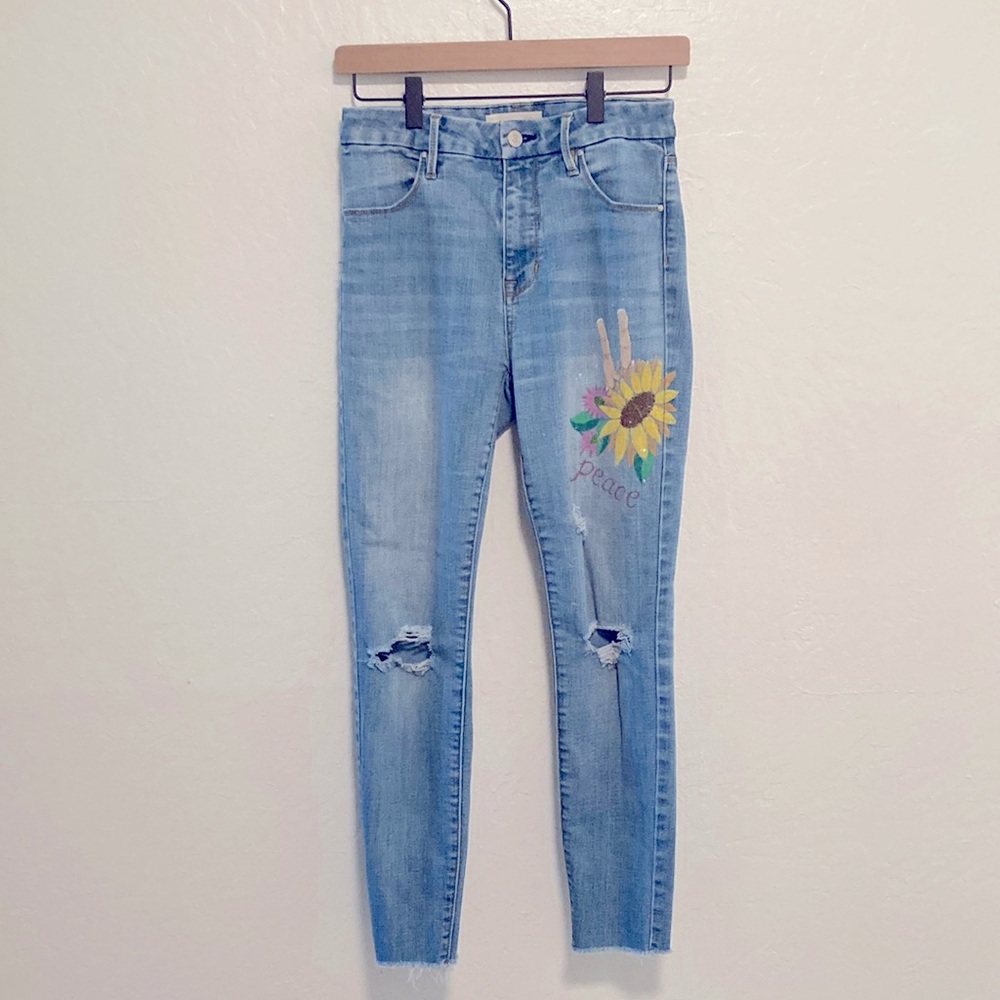PAC SUN Hand Painted Jeans